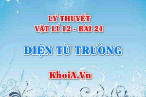 Thuyết điện từ Maxwell (Mắc xoen), Mối quan hệ giữa điện trường và từ trường, Điện trường xoáy - Vật lý 12 bài 21